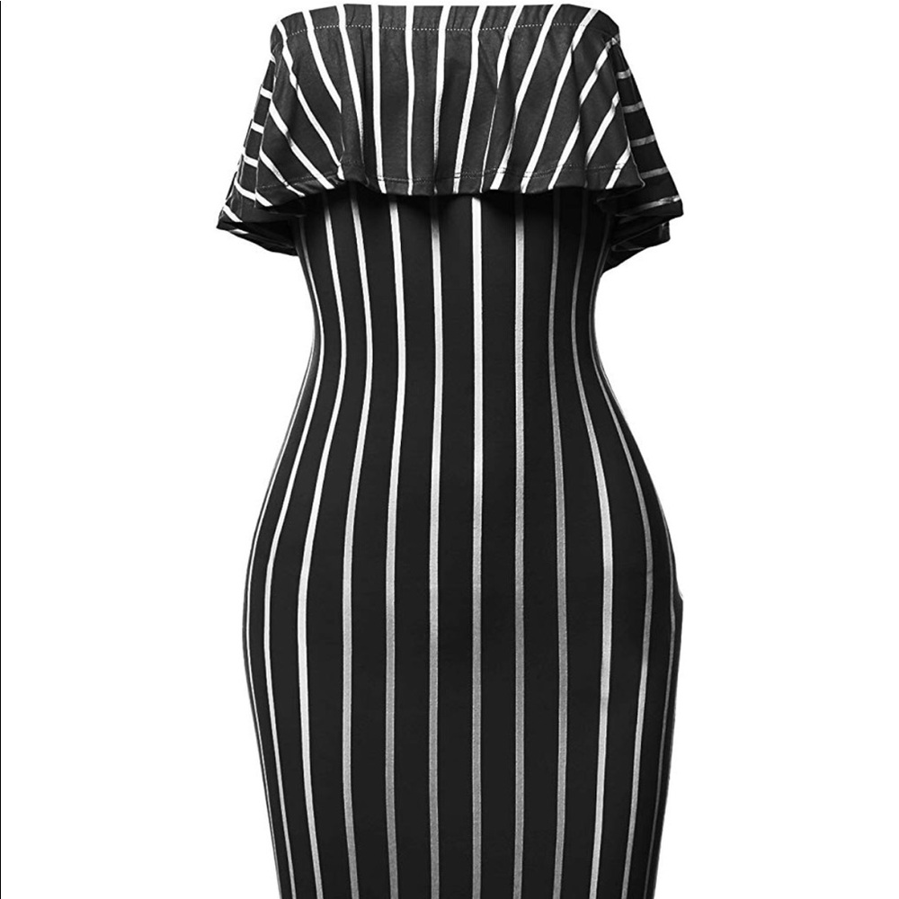 Ruffle Bodycon dress
